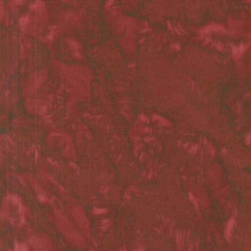 Lava Batik Solids - Lipstick Lava Bordeaux Yardage