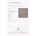 Love Notes Star Quilt Pattern by Missouri Star
