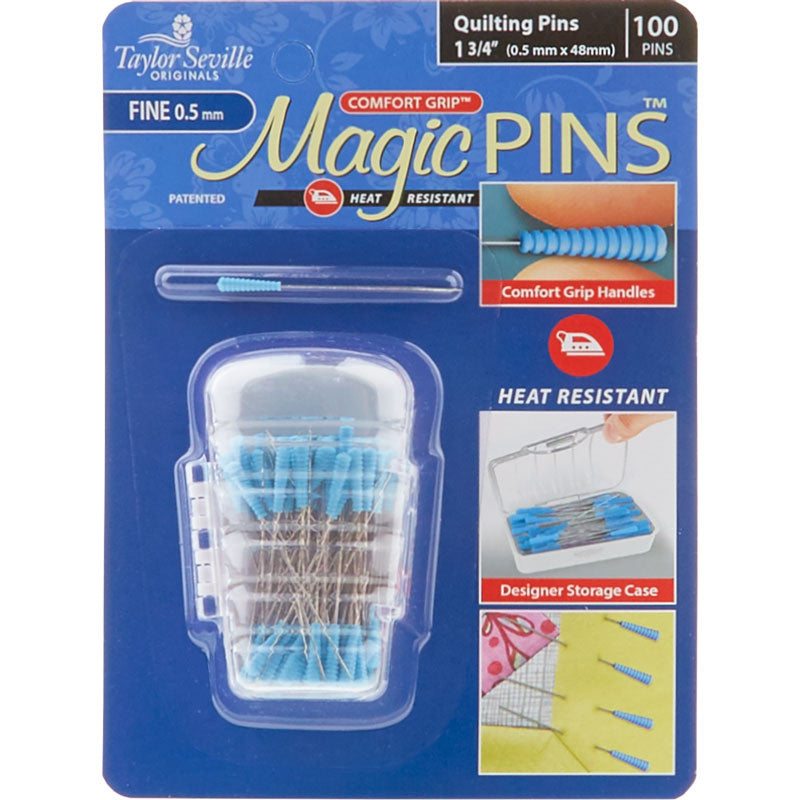 Magic Pins™ Quilting Fine Pins - 100 count Alternative View #2