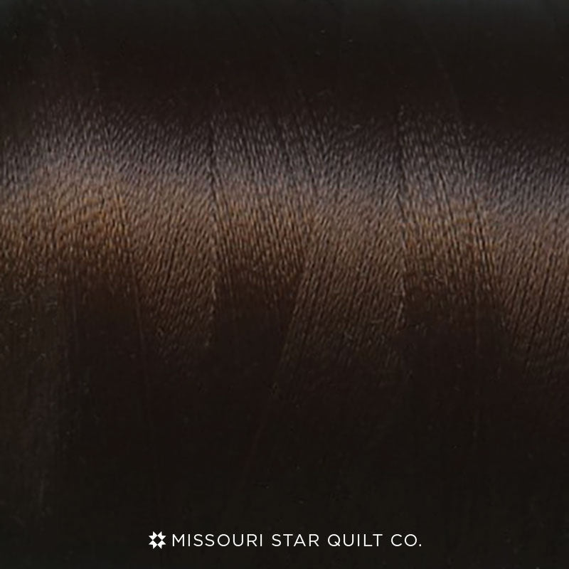 Missouri Star 40 WT Polyester Thread Dark Hershey