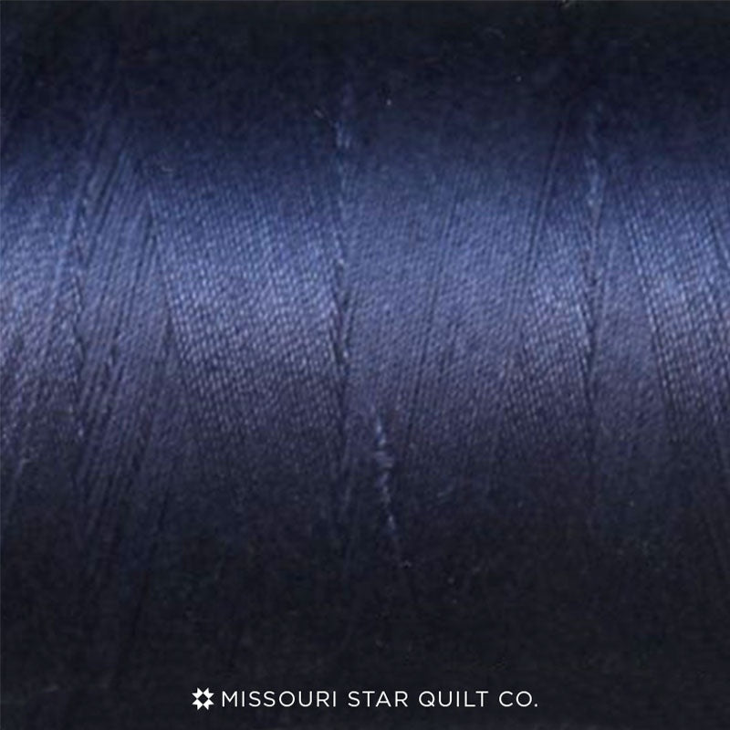 Missouri Star 50 WT Cotton King Spool Thread Light Navy