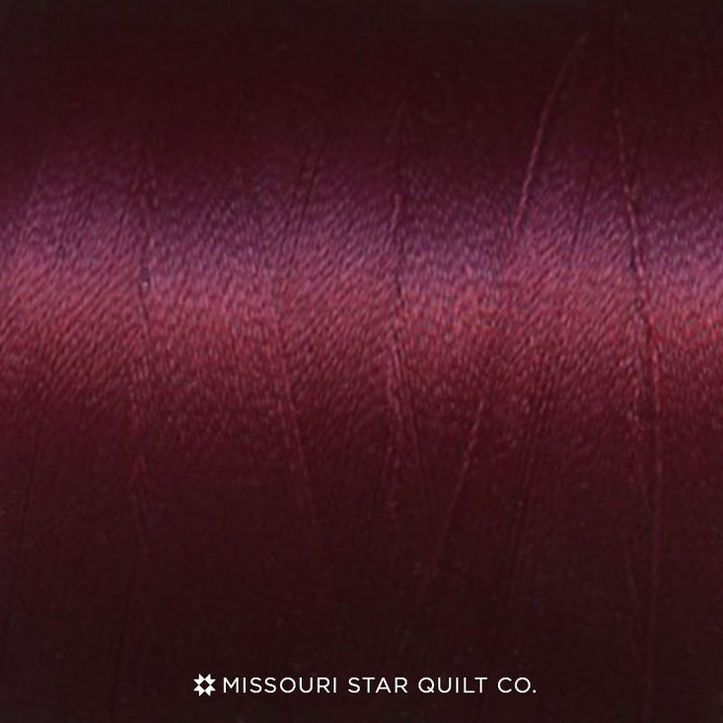 Missouri Star 50 WT Cotton King Spool Thread Wine