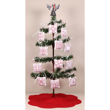 Missouri Star Christmas Redwork Ornament Kit Primary Image