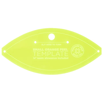 Missouri Star Small Orange Peel Template for 5" Charm Packs