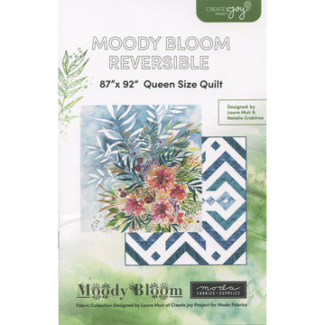 Moody Bloom Reversible Quilt Pattern
