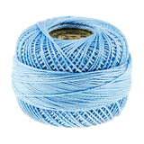 Presencia Perle Cotton Thread Size 8 Medium Baby Blue