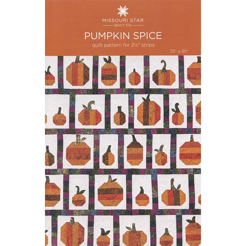 Pumpkin Spice Quilt Pattern by Missouri Star Primary Image