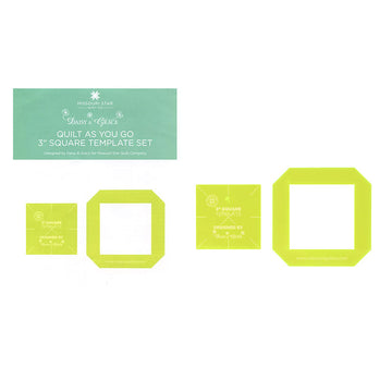 Quilt As You Go 3" Square Template by Daisy & Grace for Missouri Star Quilt Company