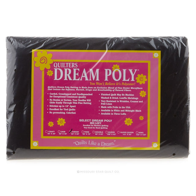 Quilter's Dream Poly Select Midnight Throw Batting