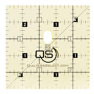 Quilters Select Non-Slip Ruler - 2.5" x 2.5"
