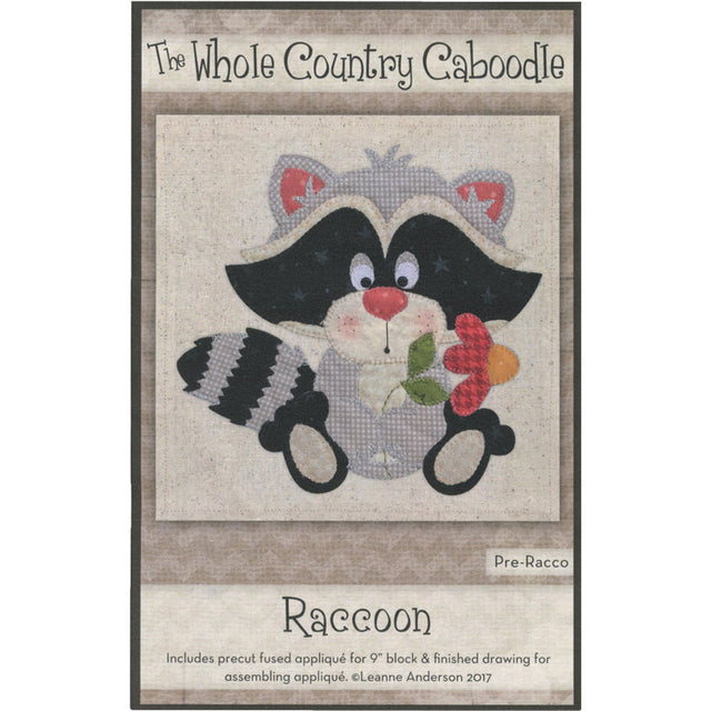 Raccoon Precut Appliqué Pack Primary Image