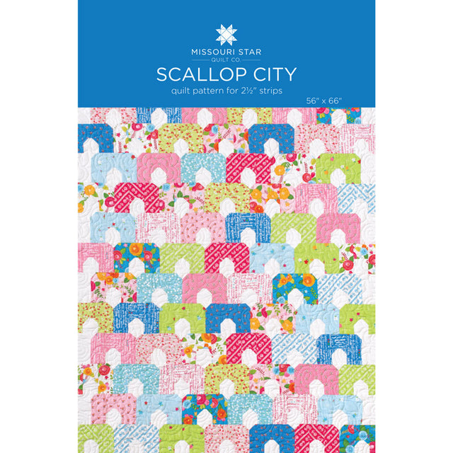 Scallop City Quilt Pattern by Missouri Star