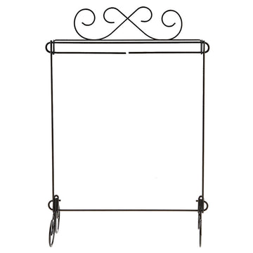 Scroll Table Stand Quilt Hanger - 12" x 14"