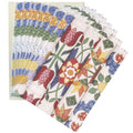 Stacked Floral Quilts Notecards