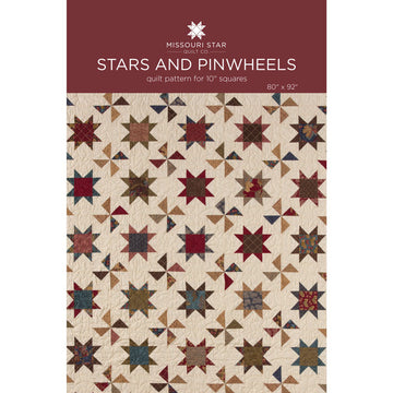Stars and Pinwheels Quilt Pattern by Missouri Star
