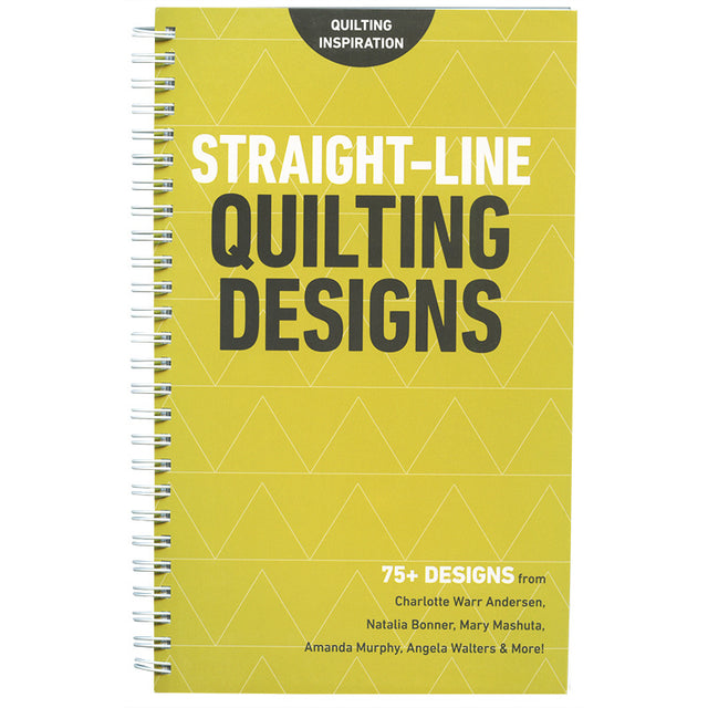 Straight-Line Quilting Designs Book