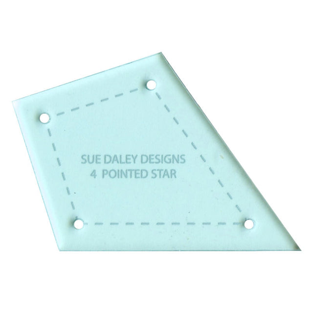 Sue Daley Four Pointed Star Template Only