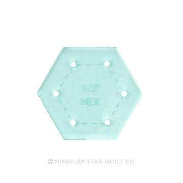 Sue Daley Hexagon 1/2" Template Only