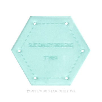 Sue Daley Hexagon 1" Template Only