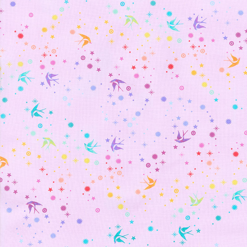 Tula Pink's True Colors - Fairy Dust Lavender Yardage Primary Image