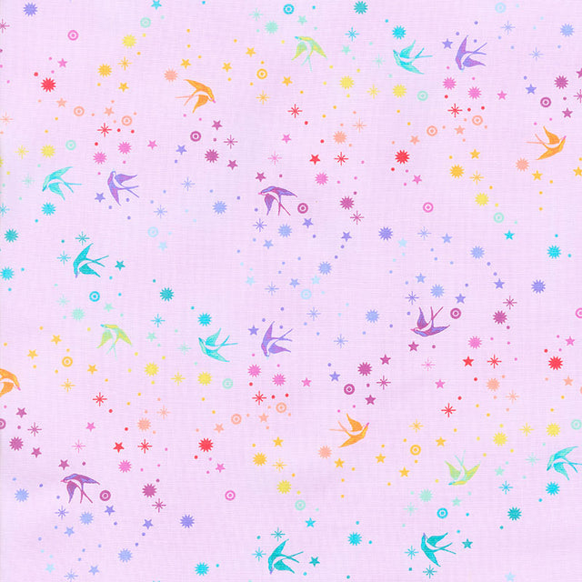 Tula Pink's True Colors - Fairy Dust Lavender Yardage Primary Image
