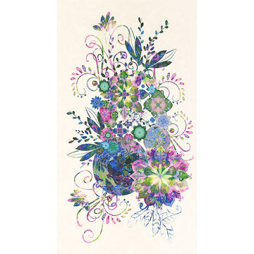 Venice - Flowers Jewel Digitally Printed Panel