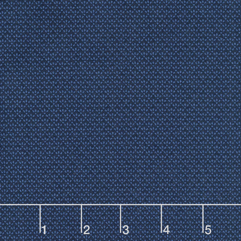 Wilmington Essentials - In the Navy Tiny Baskets Navy on Navy Yardage