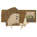 Wire Haired Dachshund Brown Precut Fused Appliqué Pack