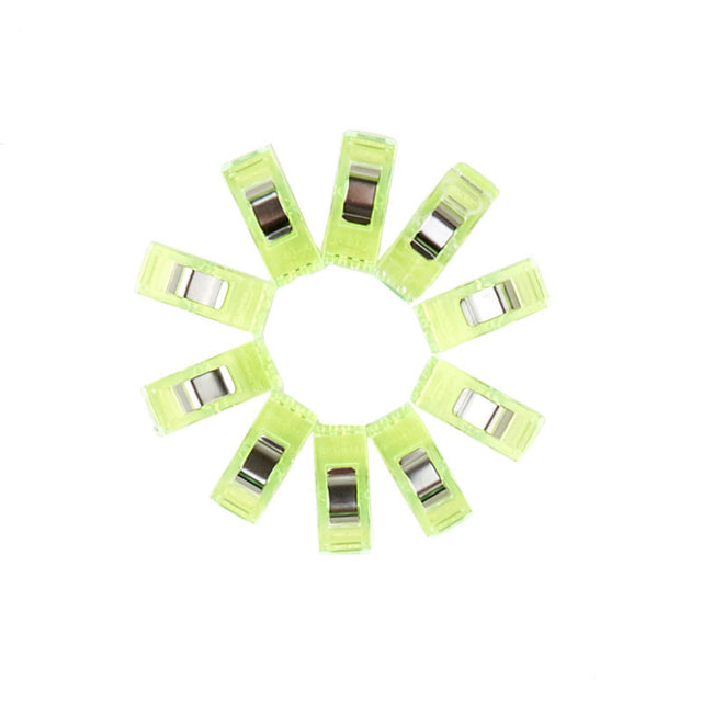 Wonder Clips - Neon Green 10 Count Primary Image