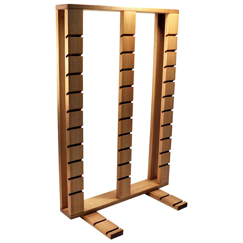 Wooden Ruler Rack Alternative View #1