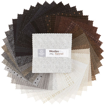 Woolies Flannel Neutrals Vol. 2 Charm Pack