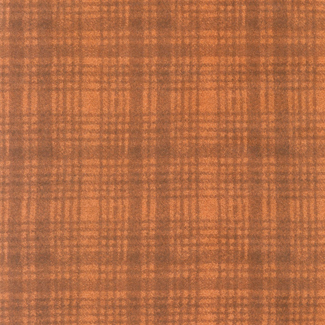 Woolies Flannel - Windowpane Orange Yardage