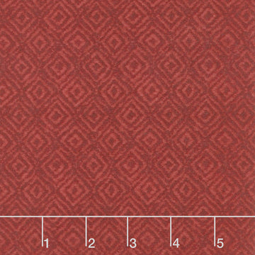 Woolies Heritage Flannel - On Point Red Yardage Primary Image