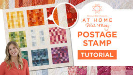 Easy Postage Stamp Quilt