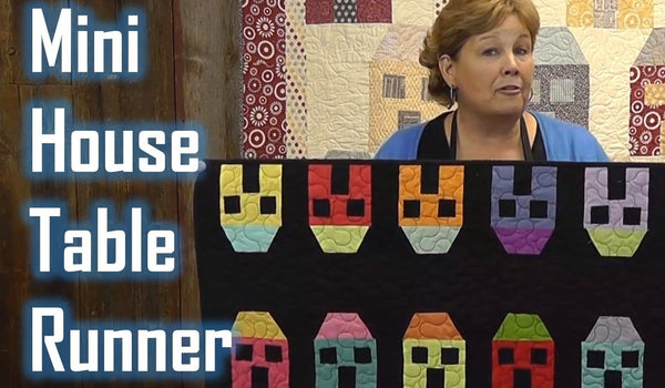Mini House Table Runner Project