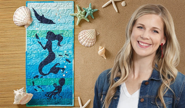 How to Make an Ocean Child Mermaid Wall Hanging - Free Project Tutorial