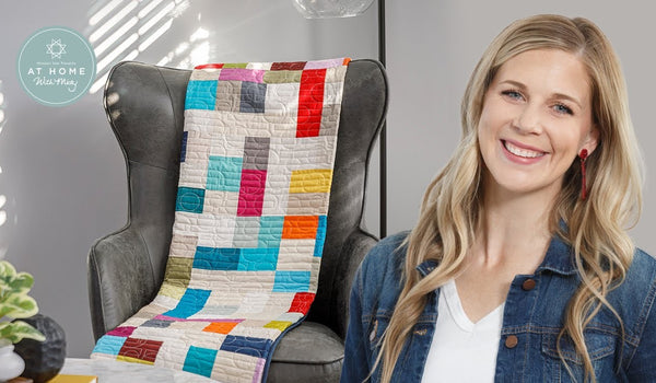 Make a "Kaleidoscope" Quilt with Misty on At Home With Misty (Video Tutorial)