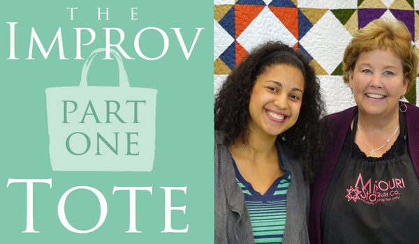 The Crafty Gemini Improv Tote Part 1