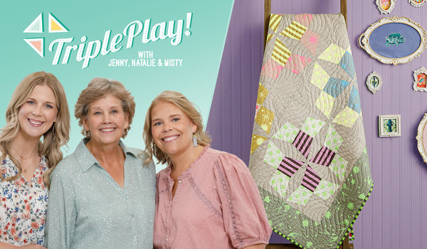 Triple Play: Periwinkle Leg