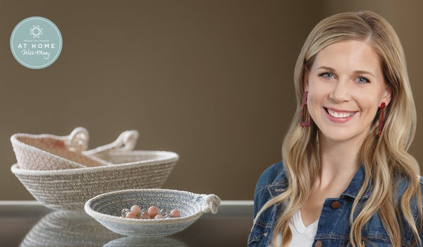 Make "Mountain Thread Baskets" with Misty Doan on At Home With Misty (Video Tutorial)