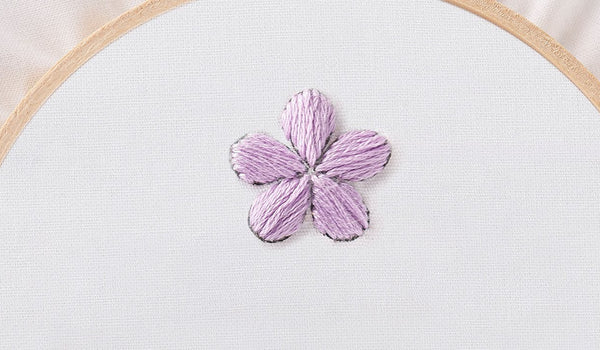 Embroidery 101:  How to Embroider a Satin Stitch