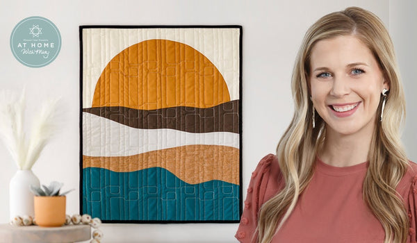 How to Make a Freestyle Sunset Wall Hanging - Free Project Tutorial with Misty Doan