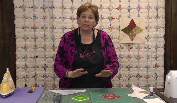 Periwinkle Quilt Update - Get the Perfect Point