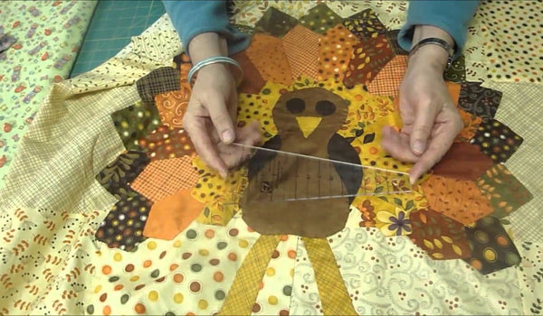 Quilt a (BIG) Thanksgiving Turkey Tutorial
