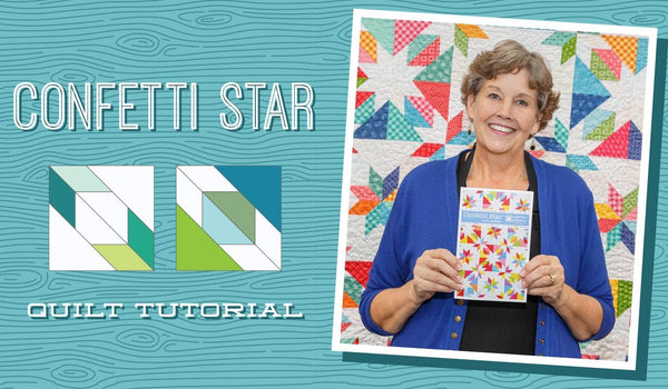 Make a "Confetti Star" Quilt with Jenny Doan of Missouri Star