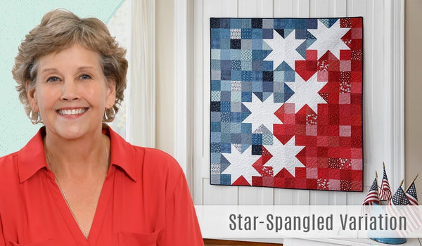 How to Make a Star Spangled Variation Quilt - Free Quilting Tutorial