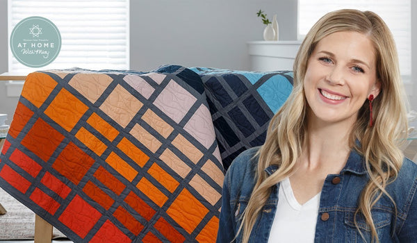 Make a "Horizon Lines" Quilt with Misty and Allie Perry of Taren Studios on At Home with Misty!