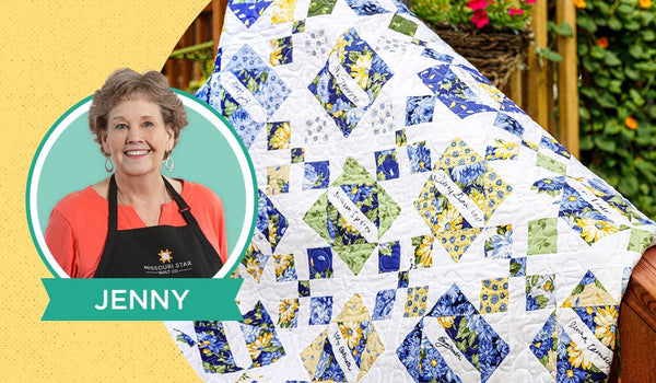 Make a Signature Quilt with Jenny Doan of Missouri Star