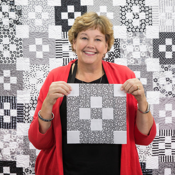 Bordered Nine Patch Quilt