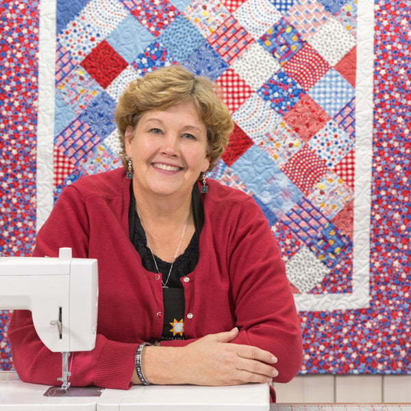 Charm Quilt on Point